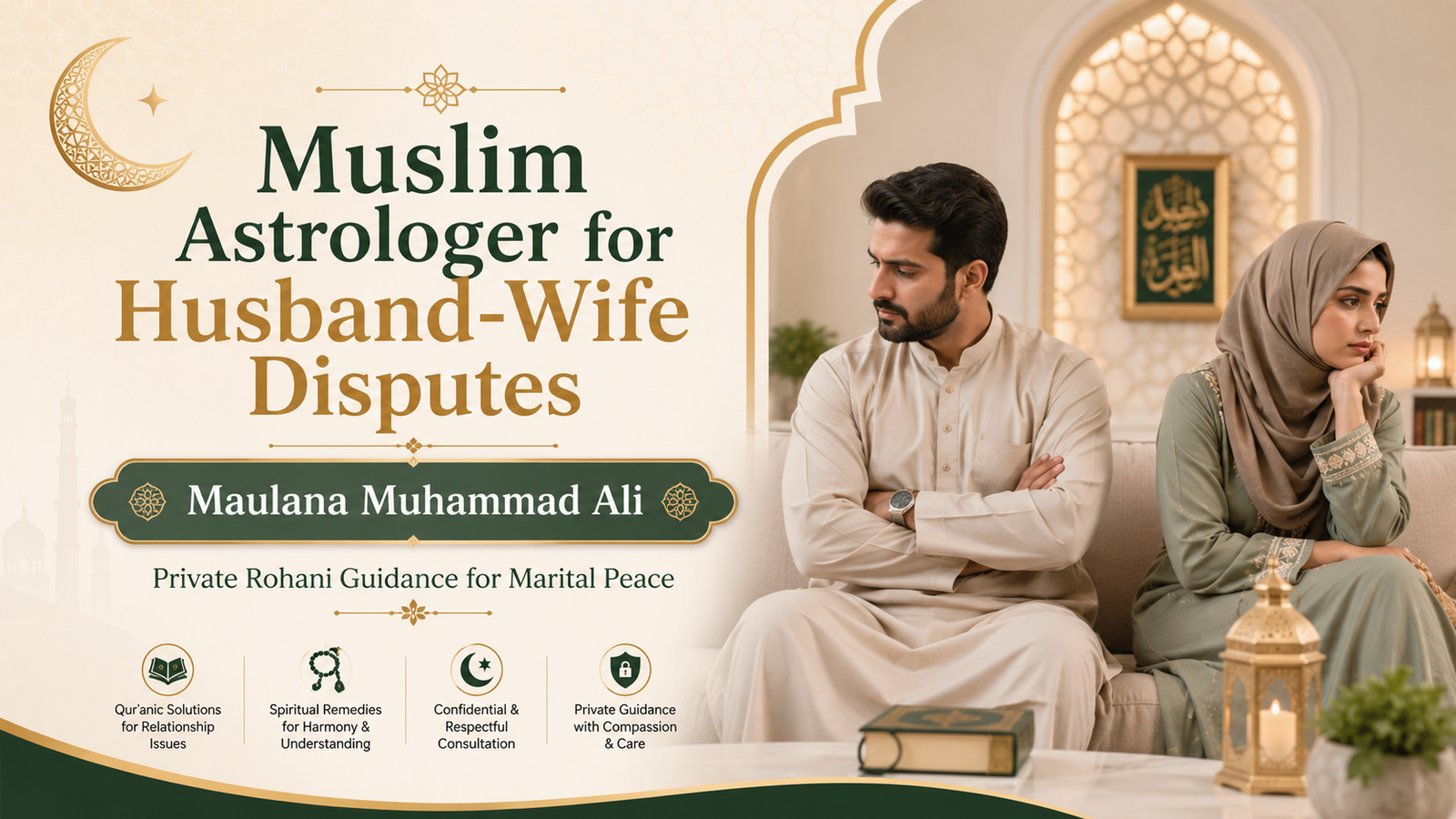 Muslim Astrologer for Husband-Wife Disputes
